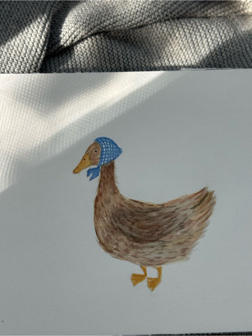 Hand painted water color Duck - Picture 5 of 5